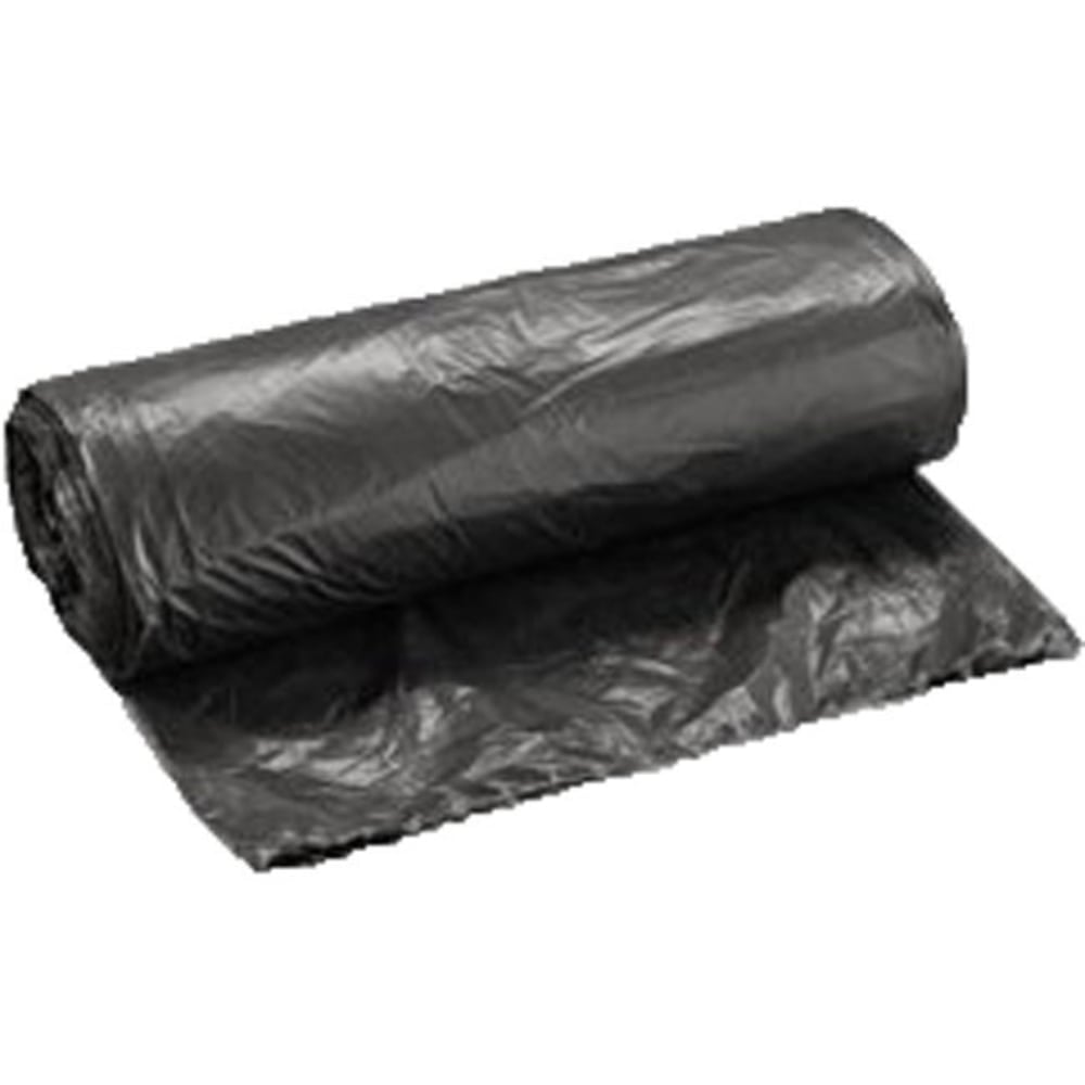 Trash Can Liners, 22 Microns Thick, 33in x 40in, Black, Carton Of 250 (Min Order Qty 2) MPN:H334022B