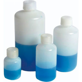 United Scientific™ Reagent Bottle Narrow Mouth HDPE 250ml Capacity Clear Pack of 12 33403