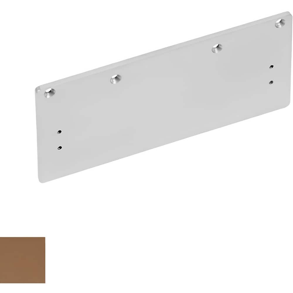 Door Closer Accessories, Accessory Type: Drop Plate , For Use With: DC8000 Series Door Closers , Finish: Light Bronze  MPN:754F25-691