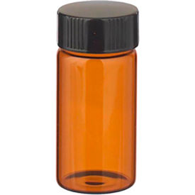Wheaton 20ML Amber Vials 24-400 Lab File PTFE Case of 72 W224604