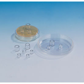Bel-Art Sterile Cloning Cylinders 8.5mm Top x 9.5mm Bottom O.D. Plastic 50PK 378470200