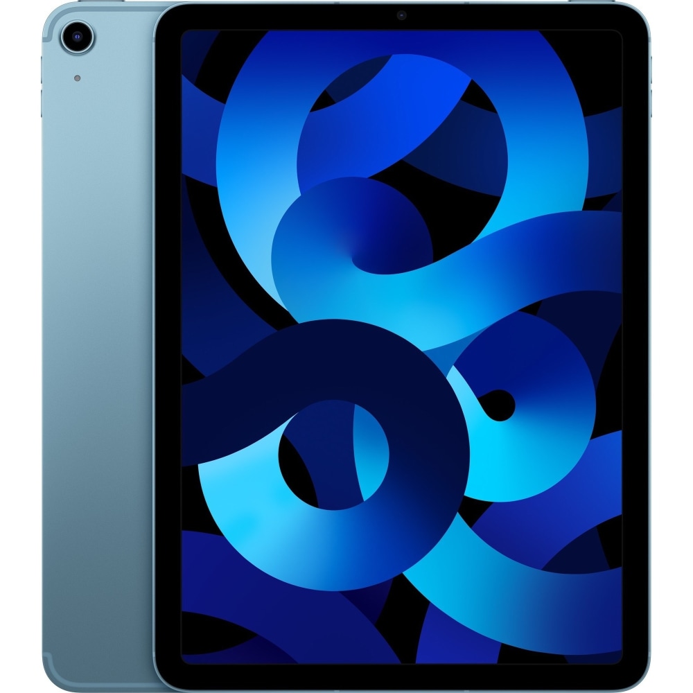 Apple iPad Air (5th Generation) Tablet, 10.9in Screen, 8GB RAM, 256GB Storage, iPadOS 15, 5G, Blue MPN:MM733LL/A