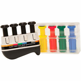 Digi-Flex® Multi™ Hand Exerciser Progressive Starter Pack Black & 4 Additional Buttons 10-3745S