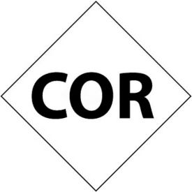 NMC DCL142 NFPA Label Symbol Cor 2-1/2