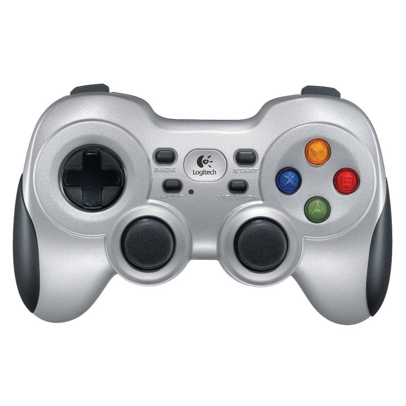 Logitech? Wireless Gamepad F710 Gaming Controller, Black; Silver MPN:940-000117