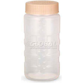 Vollrath® Traex Dripcut Dredges & Caps 4961-1332 Medium Clear Dredge W/ Beige Lid 4961-1332 - Pkg Qty 12