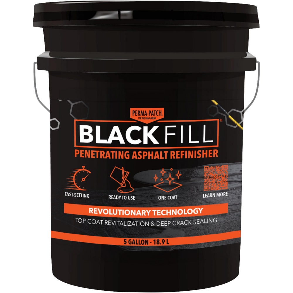Drywall & Hard Surface Compounds; Product Type: Asphalt Patch ; Color: Black ; Container Size: 5 gal ; Container Type: Pail ; Application Method: Brush ; Composition: Asphaltic MPN:PP-BF-5