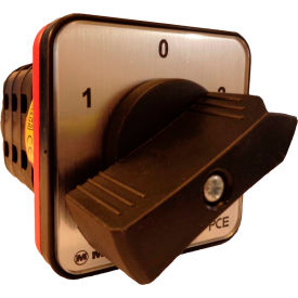 Springer Controls / MERZ W251/3-AB Reversing Switch Maintained 3-Pole 25A 4-hole front-mount 1/3-ABW25