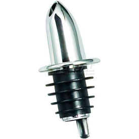 Winco PP-NC Chrome Plated Free Flow Pourer 12/Pack PP-NC