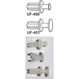 Universal Steel Shelf Fastener Low Profile UF-450 - Pkg Qty 100