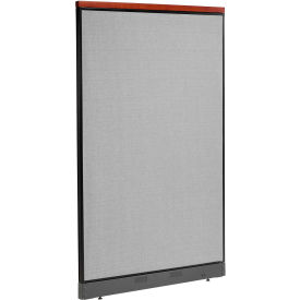 Interion® Deluxe Non-Electric Office Partition Panel with Raceway 48-1/4