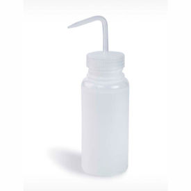 Bel-Art LDPE Wash Bottles 116200500 500ml Natural Cap Wide Mouth 6/PK 11620-0500