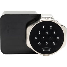 Zephyr Electronic RFID & Keypad Lock 5255 Club Series for Left Hinge Locker Door 5255
