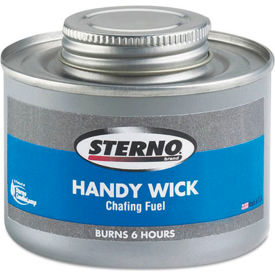 Handy Wick Chafing Fuel Can Twist Cap Wick 6 Hour Burn  8 oz. 24/Carton STE10368