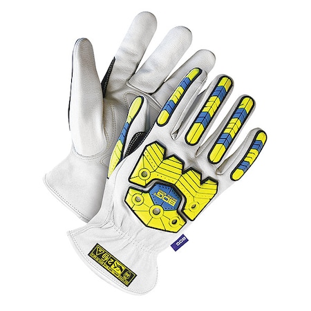 Cut-Resistant Leather Gloves, Cut Level A5, 3XL 1 PR MPN:20-1-10697-X3L