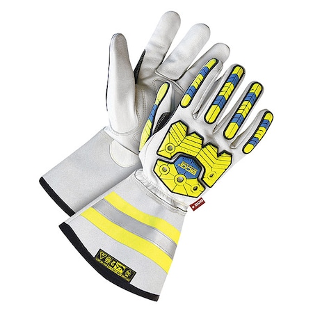 Cut-Resistant Leather Gloves, Cut Level A5, 2XL 1 PR MPN:20-1-10699-X2L
