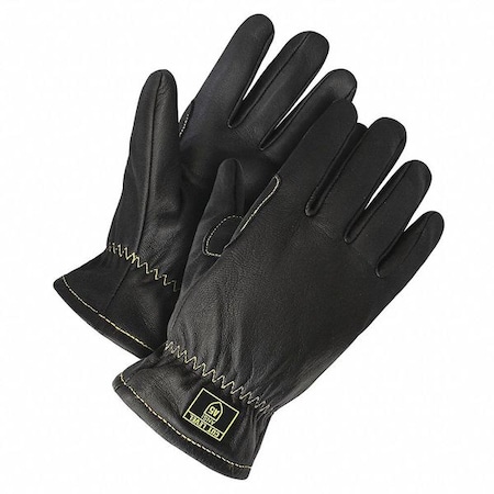 Cut-Resistant Leather Gloves, Cut Level A5, Uncoated, 2XL 1 PR MPN:20-1-10751-X2L