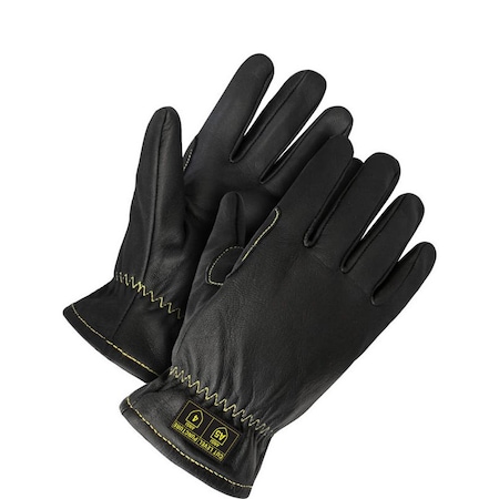 Leather Gloves, Full Finger, 1 PR MPN:20-1-10751-X2L-K