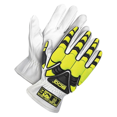 Cut-Resistant Leather Gloves, Cut Level A5, M 1 PR MPN:20-1-1880-M