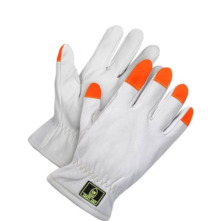 Cut-Resistant Leather Gloves, Cut Level A5, L 1 PR MPN:20-1-1891-L-K