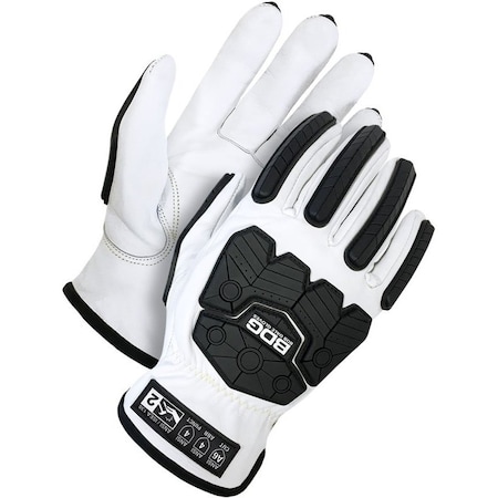 Cut-Resistant Leather Gloves, Cut Level A6, XL 1 PR MPN:20-1-5000-XL
