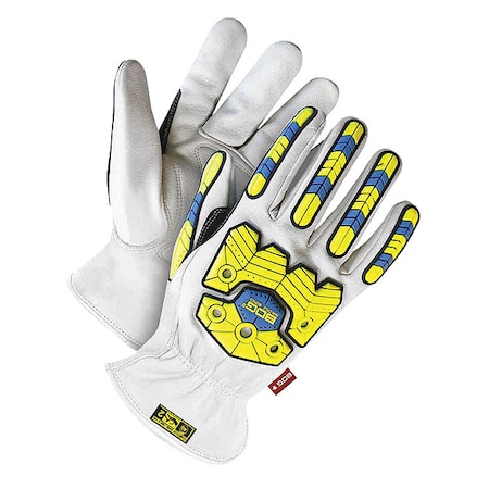 Cut-Resistant Leather Gloves, Cut Level A5, 3XL 1 PR MPN:20-9-10697-X3L
