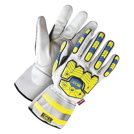 Cut-Resistant Leather Gloves, Cut Level A5, S 1 PR MPN:20-9-10698-S-K