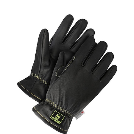 Cut-Resistant Leather Gloves, Cut Level A5, L 1 PR MPN:20-9-10751-L-K