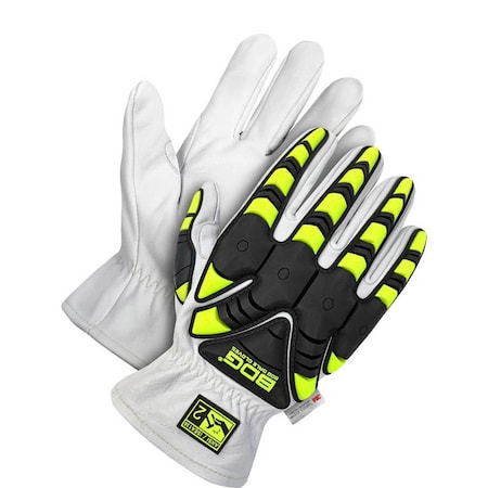 Goatskin Winter Lined Driver w/ Backhand Protection, Shrink Wrapped, Size X2L MPN:20-9-1870-X2L-K