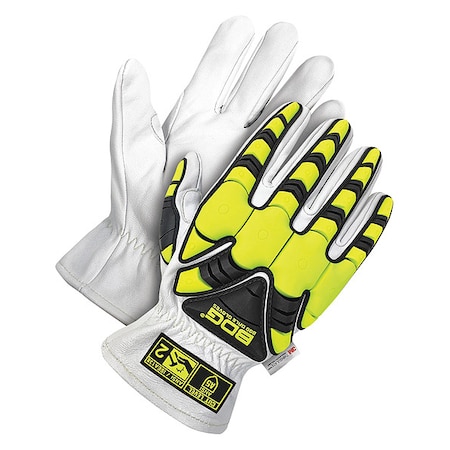 Cut-Resistant Leather Gloves, Cut Level A5, M 1 PR MPN:20-9-1880-M-K