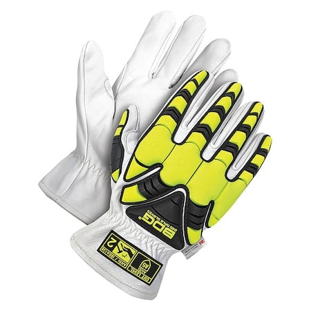 Cut-Resistant Leather Gloves, Cut Level A5, S 1 PR MPN:20-9-1880-S