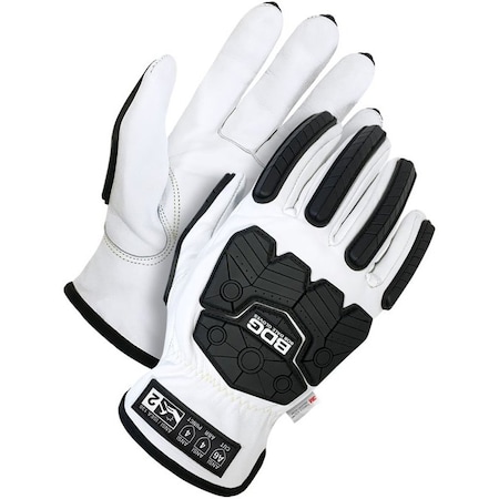 Lined Pearl Goatskin Driver w/Backhand Protection, Size XL MPN:20-9-5000-XL
