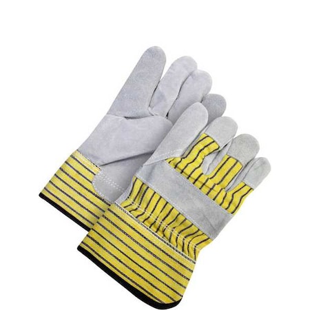 Leather Drivers Gloves, Cotton, Cowhide, Safety Cuff, Wing Thumb, Full Finger, Universal, 1 PR MPN:30-9-273-K