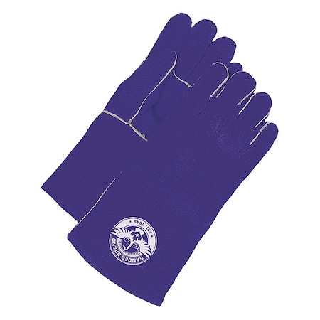 Gander Brand Welding Gloves, Gauntlet Cuff, Wing Thumb, Premium Cowhide, Universal, 1 PR MPN:60-1-7803B