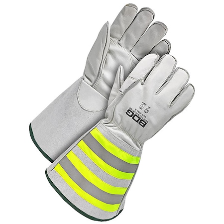 Cut-Resistant Leather Gloves, Cut Level A7, Uncoated, XL 1 PR MPN:60-9-1290-XL