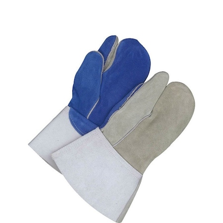 Lined Split Cowhide Welding Mitt, PR, Universal PR MPN:64-9-666B-1-7