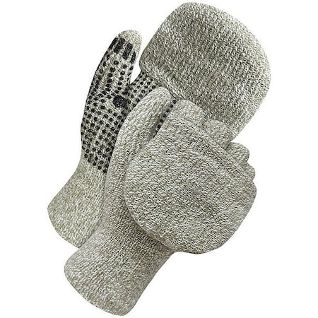 Cold Weather Mittens, PVC Dotted Palm, Gray, XL MPN:80-9-2001-XL