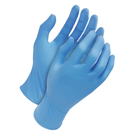 88-1-7800, Disposable Gloves, 3 mil Palm, Nitrile, Powder-Free, M, 100 PK, Blue MPN:88-1-7800-M