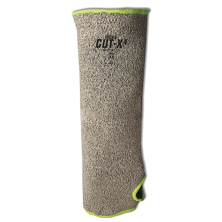 Grey Cut Resistant Sleeve Thumb Hole, Size 18