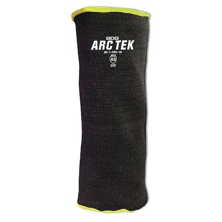 Black Cut Resistant Sleeve, Size 12