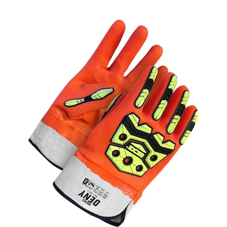 Deny 503 Chemical Resistant Gloves, Kevlar®, Orange/Yellow, XL, 1 PR MPN:99-1-503-XL-K