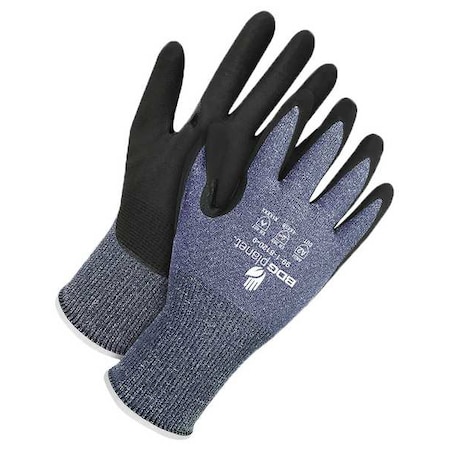 Cut-Resistant Coated Gloves, Cut Level A2, Nitrile, Textured, L (9) 1 PR MPN:99-1-8120-9