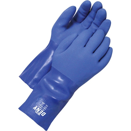 Chemical Resistant Gloves, PVC, Blue, M (8), 1 PR MPN:99-1-820-8-K