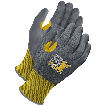 Cut-Resistant Coated Gloves, Cut Level A5, Not Applicable, Sandy, M 1 PR MPN:99-1-9550-8