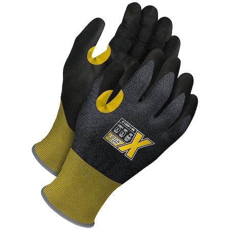 Cut-Resistant Coated Gloves, Cut Level A5, Not Applicable, Smooth, 3XL 1 PR MPN:99-1-9551-12