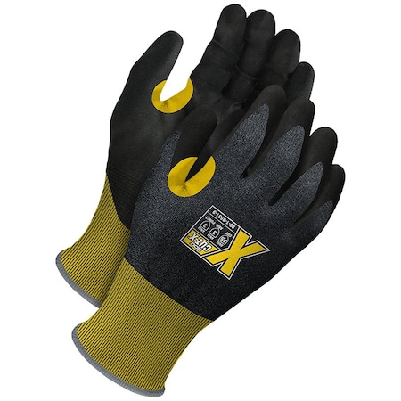 Cut-Resistant Coated Gloves, Cut Level A5, Not Applicable, Smooth, L 1 PR MPN:99-1-9551-9