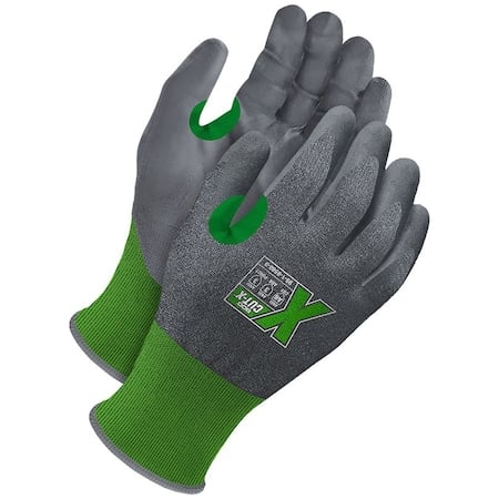 Cut-Resistant Coated Gloves, Cut Level A6, Not Applicable, Sandy, M 1 PR MPN:99-1-9560-8