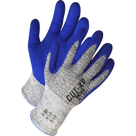Cut-Resistant Coated Gloves, Cut Level A9, Nitrile, Sandy, XS 1 PR MPN:99-1-9629-6-K