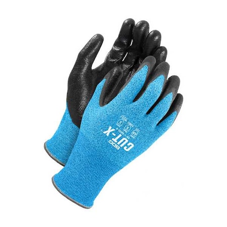 Cut-Resistant Coated Gloves, Cut Level A9, Dipped, Nitrile, Smooth, S (7) 1 PR MPN:99-1-9630-7