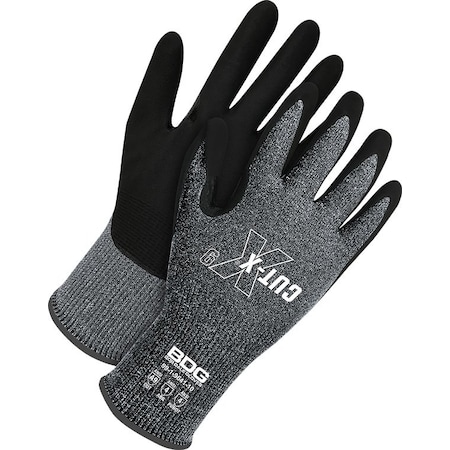 Cut-Resistant Coated Gloves, Cut Level A9, Not Applicable, Sandy, 3XL 1 PR MPN:99-1-9641-12